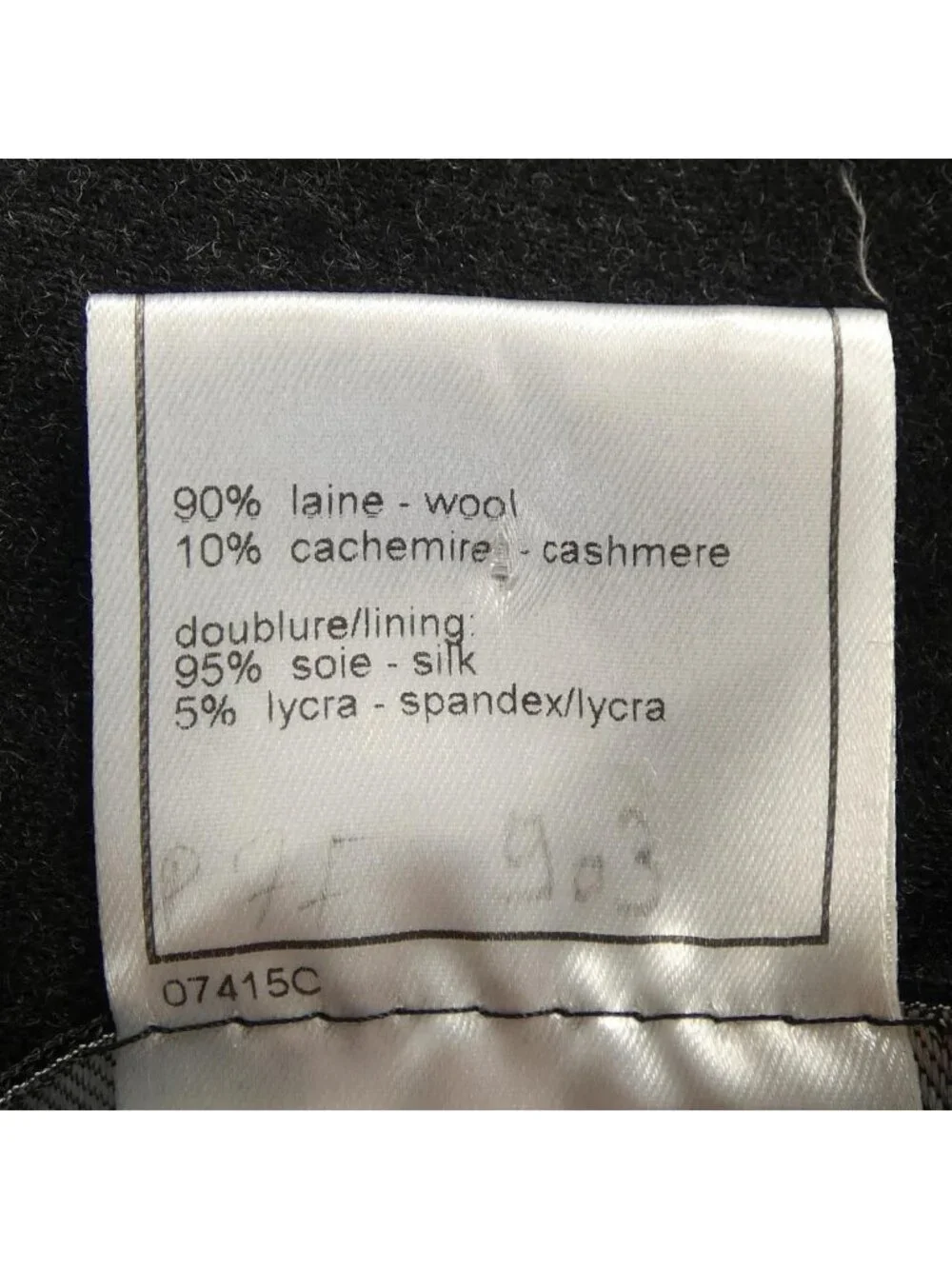Chanel Vintage Jacket Black